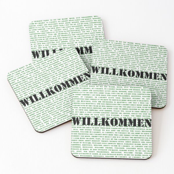 Item preview, Copy of Cabaret lyrics designed and sold by broadwaygirl142.
