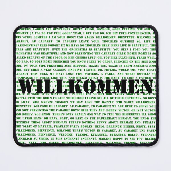 Item preview, Copy of Cabaret lyrics designed and sold by broadwaygirl142.