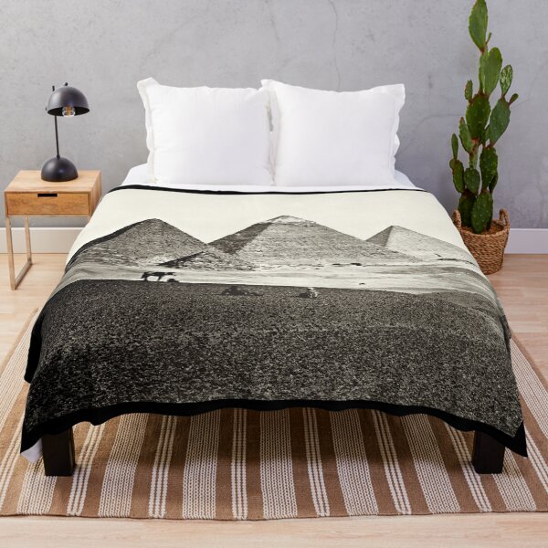 Item preview, Pyramids of Giza 1857 Egypt designed and sold by RocketshipRetro.