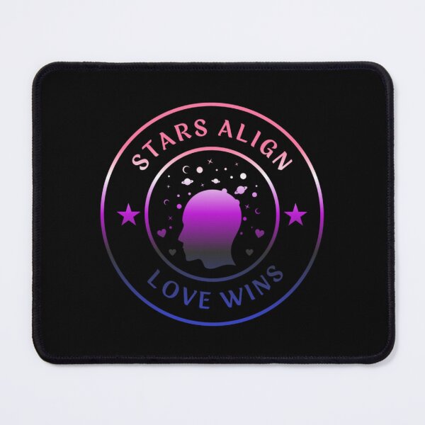 Item preview, Solar System LGBTQ, Stars Align Love Wins Slogan, Genderfluid pride flag graphic, solar system spreading love graphic, pride, Solar system, Astronomy, night sky, star gazing, night sky, designed and sold by PrideBeProud.