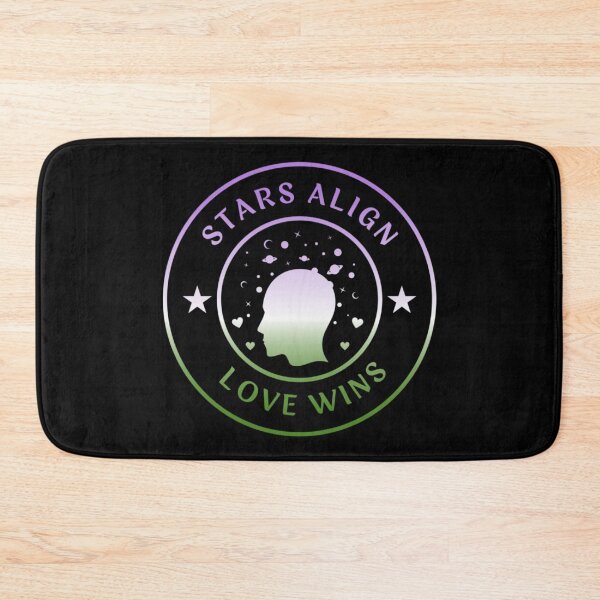 Item preview, Solar System LGBTQ, Stars Align Love Wins Slogan, Genderqueer pride flag graphic, solar system spreading love graphic, pride, Solar system, Astronomy, night sky, star gazing,  night sky,  designed and sold by PrideBeProud.