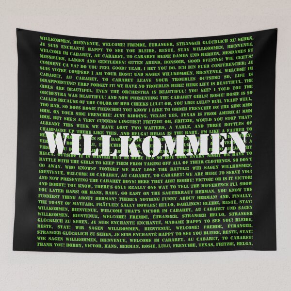 Item preview, Cabaret lyrics designed and sold by broadwaygirl142.