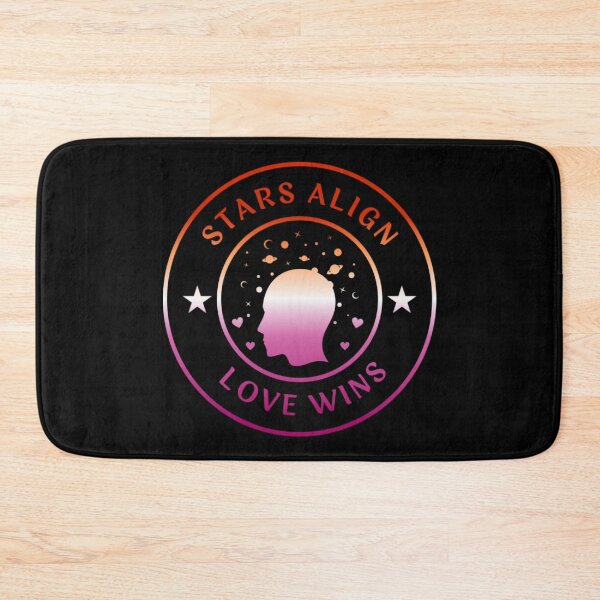 Item preview, Solar System LGBTQ, Stars Align Love Wins Slogan, Lesbian pride flag graphic, solar system spreading love graphic, pride, Solar system, Astronomy, night sky, star gazing,  night sky,  designed and sold by PrideBeProud.