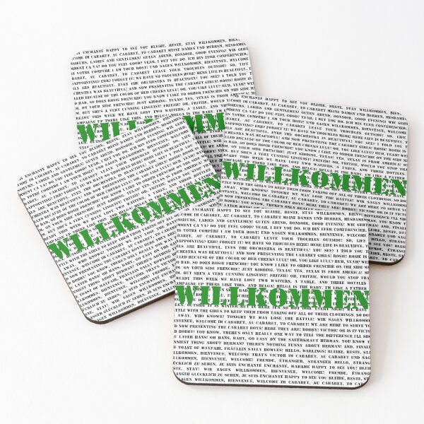 Item preview, Cabaret lyrics designed and sold by broadwaygirl142.