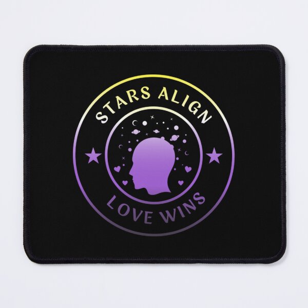 Item preview, Solar System LGBTQ, Stars Align Love Wins Slogan, Nonbinary pride flag graphic, solar system spreading love graphic, pride, Solar system, Astronomy, night sky, star gazing,  night sky,  designed and sold by PrideBeProud.