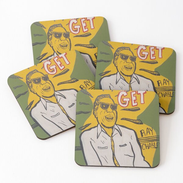 Item preview, Ray Charles Fan Art, Cartoon designed and sold by DFWDudes.