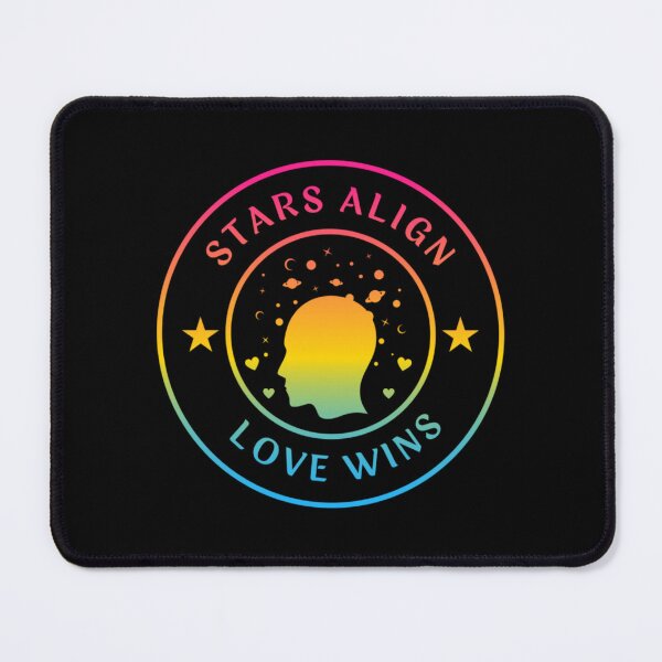 Item preview, Solar System LGBTQ, Stars Align Love Wins Slogan, Pansexual pride flag graphic, solar system spreading love graphic, pride, Solar system, Astronomy, night sky, star gazing, night sky, designed and sold by PrideBeProud.