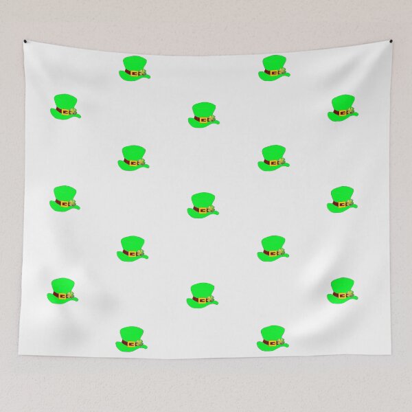 Artikelvorschau, St. Patricks Day Kobold Hut vierblättriges Kleeblatt entworfen und verkauft von Sartoris Art.