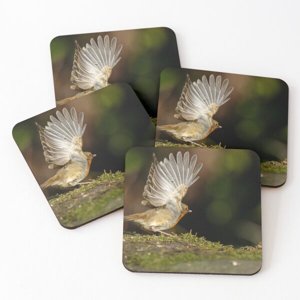 Item preview, Environmental portrait of a European Robin designed and sold by RobThorley.
