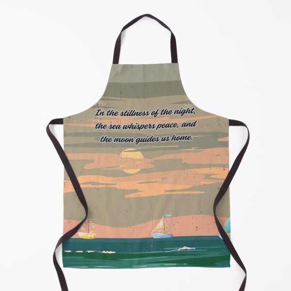 Item preview, In the Stillness of the Night – Calming Sea & Moon T-shirt designed and sold by LovelY PrintS.
