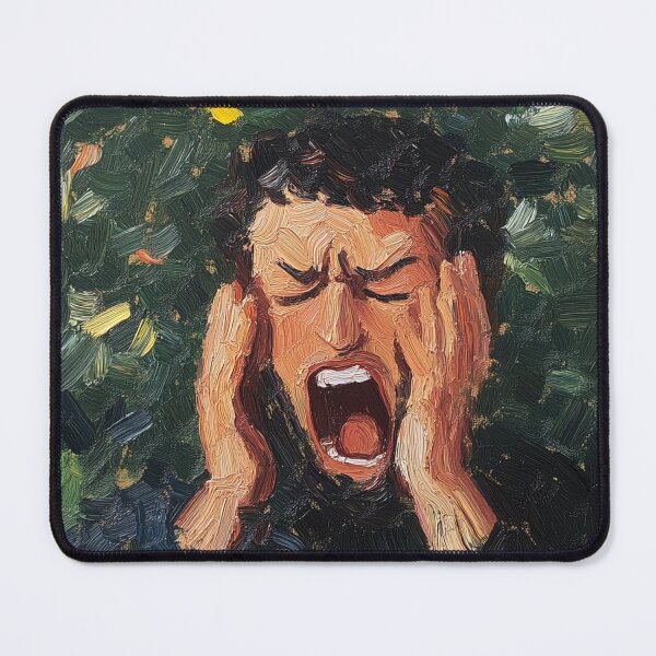 Item preview, anguish | Post-impressionist painting style designed and sold by ComicsFactory.