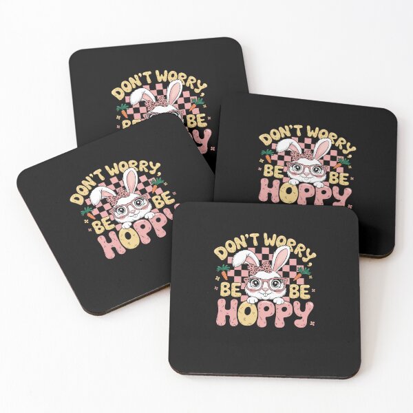 Item preview, Happy Easter Groovy Bunny Don_t Worry Be Hoppy Women Girls designed and sold by diyoor.