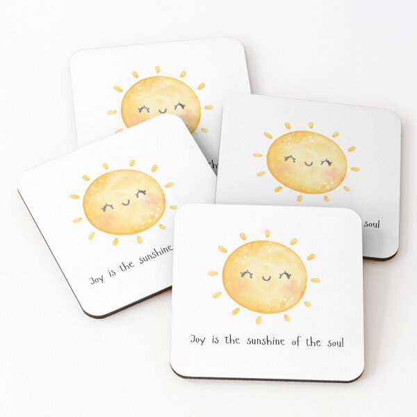 Item preview, ☀️ Joy is the Sunshine - Cute Kawaii Sun Illustration designed and sold by TiggsnPigsArt.