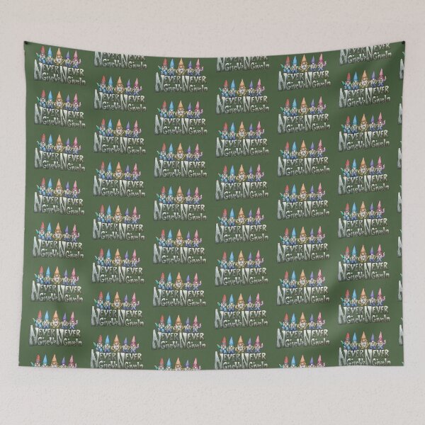 Item preview, Never Give Up Gnomes designed and sold by SarahCD13.