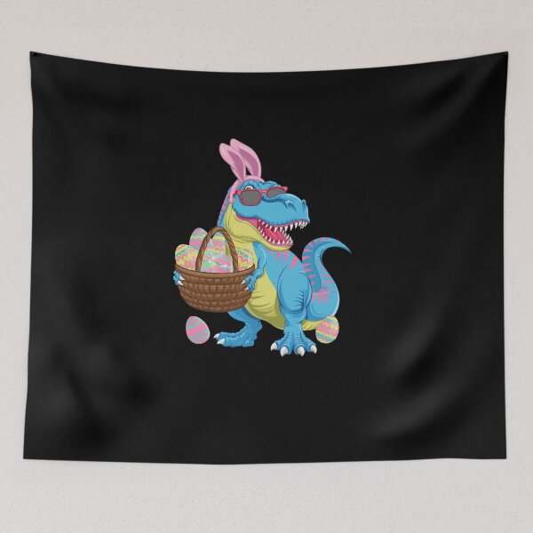 Item preview, Happy Eastrawr Trex Easter Bunny Egg Funny Dinosaur Kids designed and sold by diyoor.