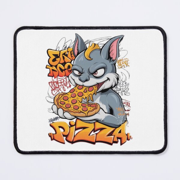 Item preview, Pixelated Mischief: The Pizza Beast designed and sold by SztylishDesigns.