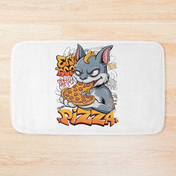 Item preview, Pixelated Mischief: The Pizza Beast designed and sold by SztylishDesigns.
