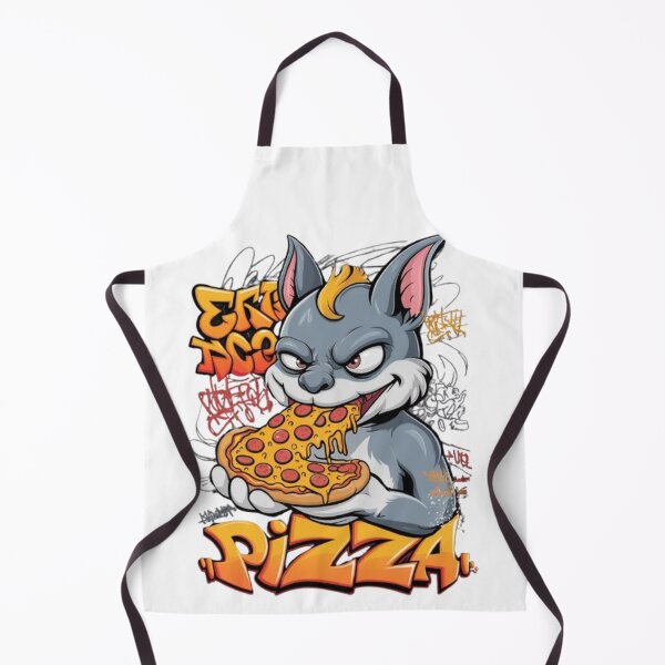 Item preview, Pixelated Mischief: The Pizza Beast designed and sold by SztylishDesigns.