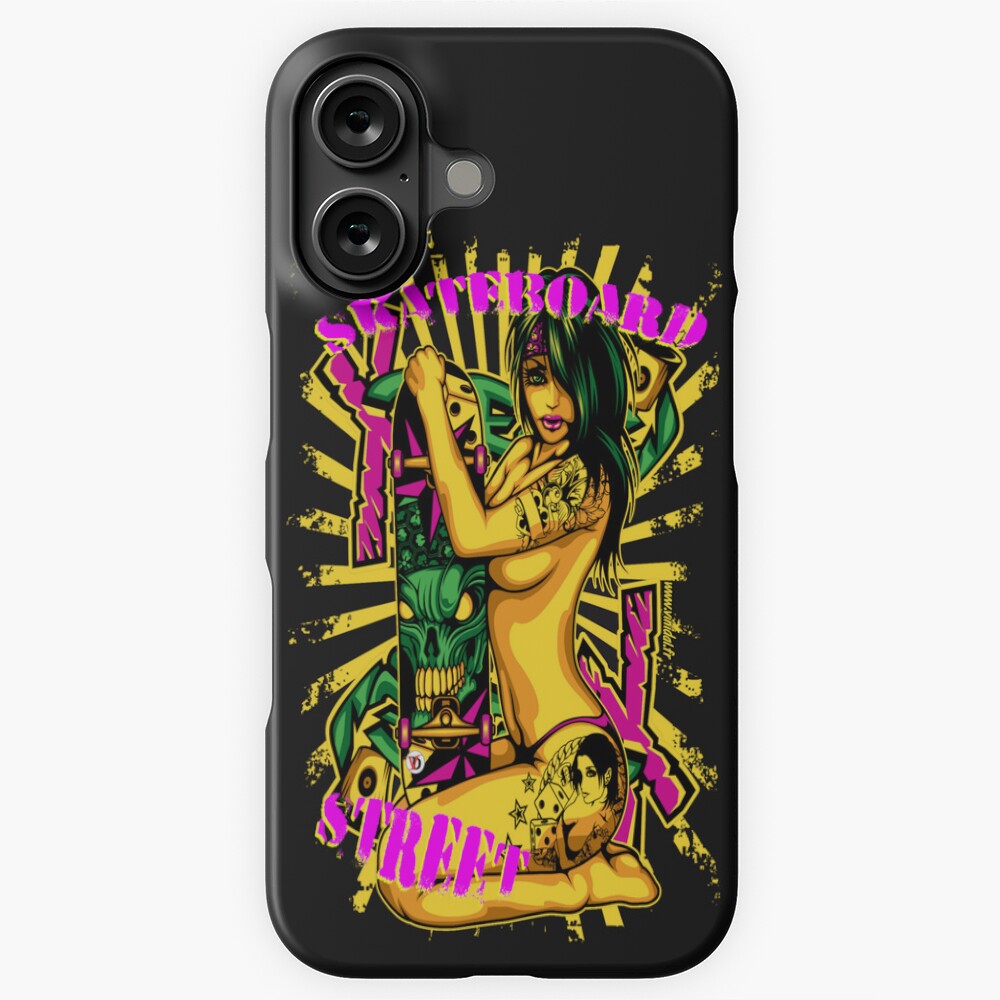 Aperçu de l'œuvre Coque rigide iPhone créée et vendue par Vinidal.