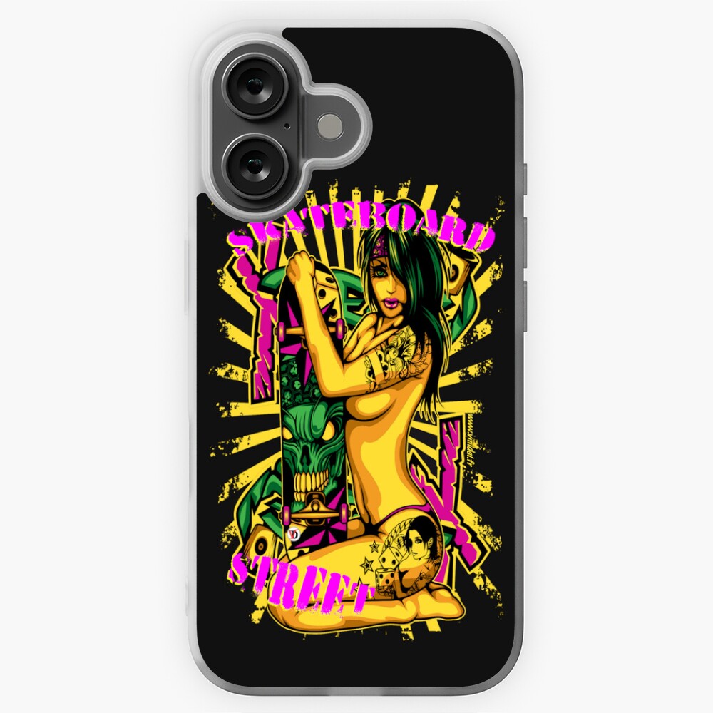 Aperçu de l'œuvre Coque souple iPhone créée et vendue par Vinidal.