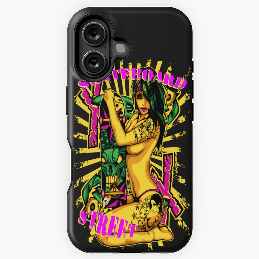 Aperçu de l'œuvre Coque antichoc iPhone créée et vendue par Vinidal.