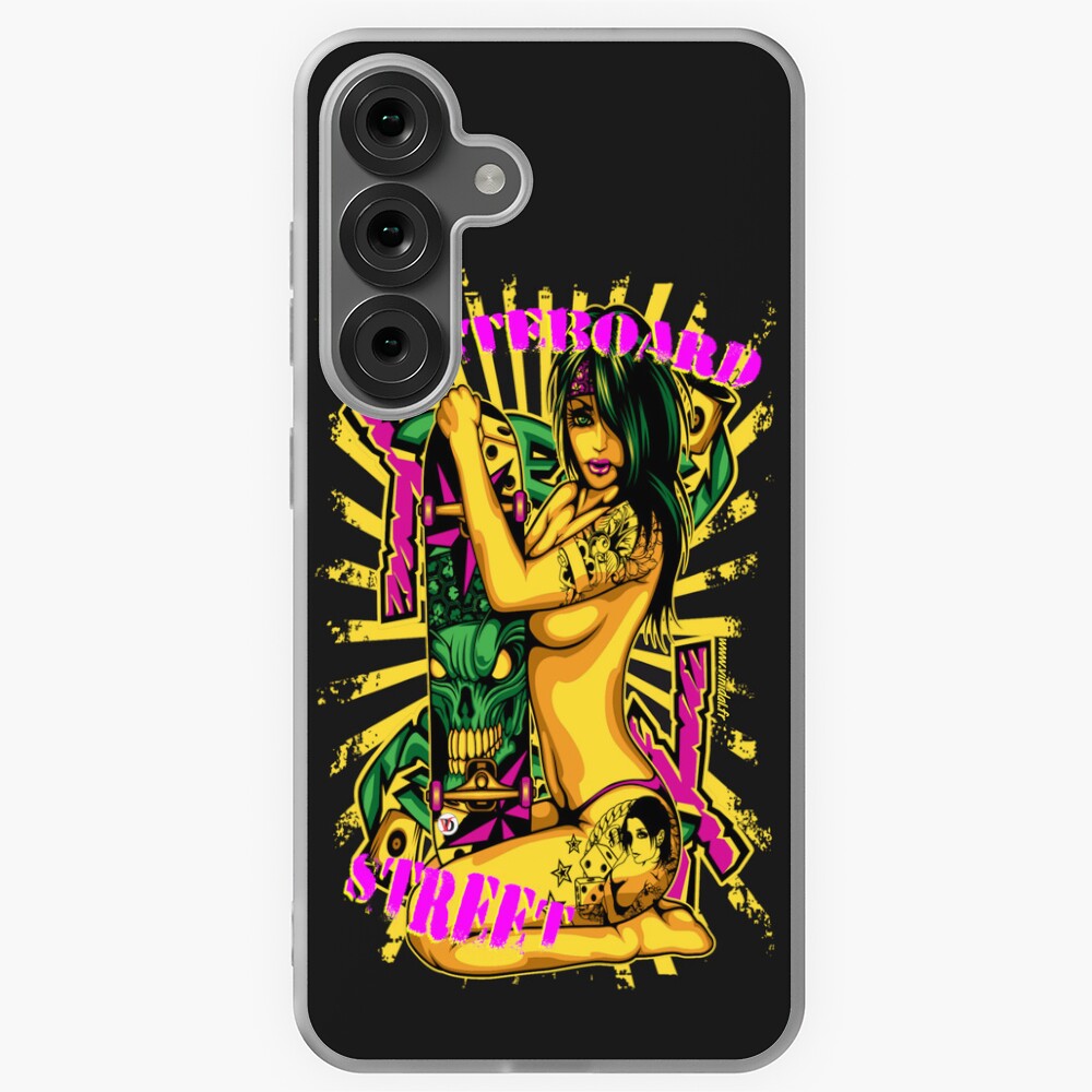 Aperçu de l'œuvre Coque souple Samsung Galaxy créée et vendue par Vinidal.