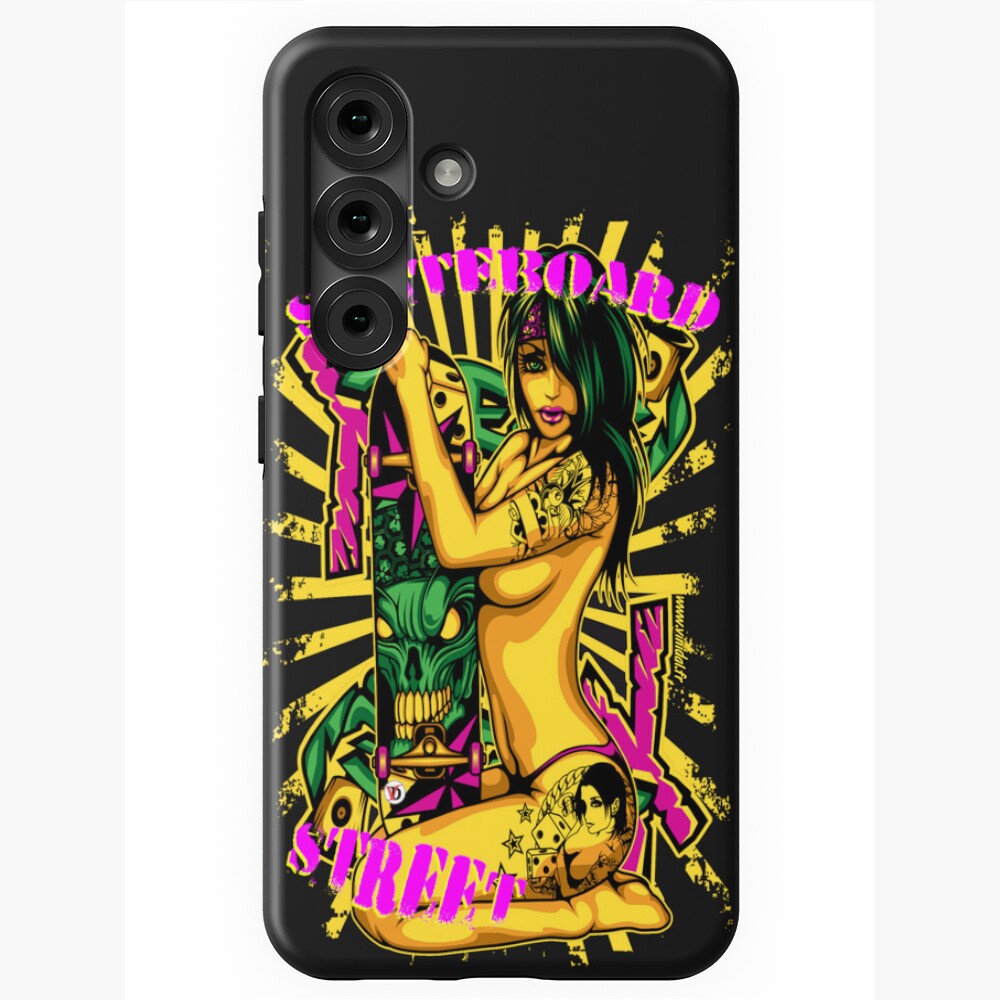 Aperçu de l'œuvre Coque antichoc Samsung Galaxy créée et vendue par Vinidal.