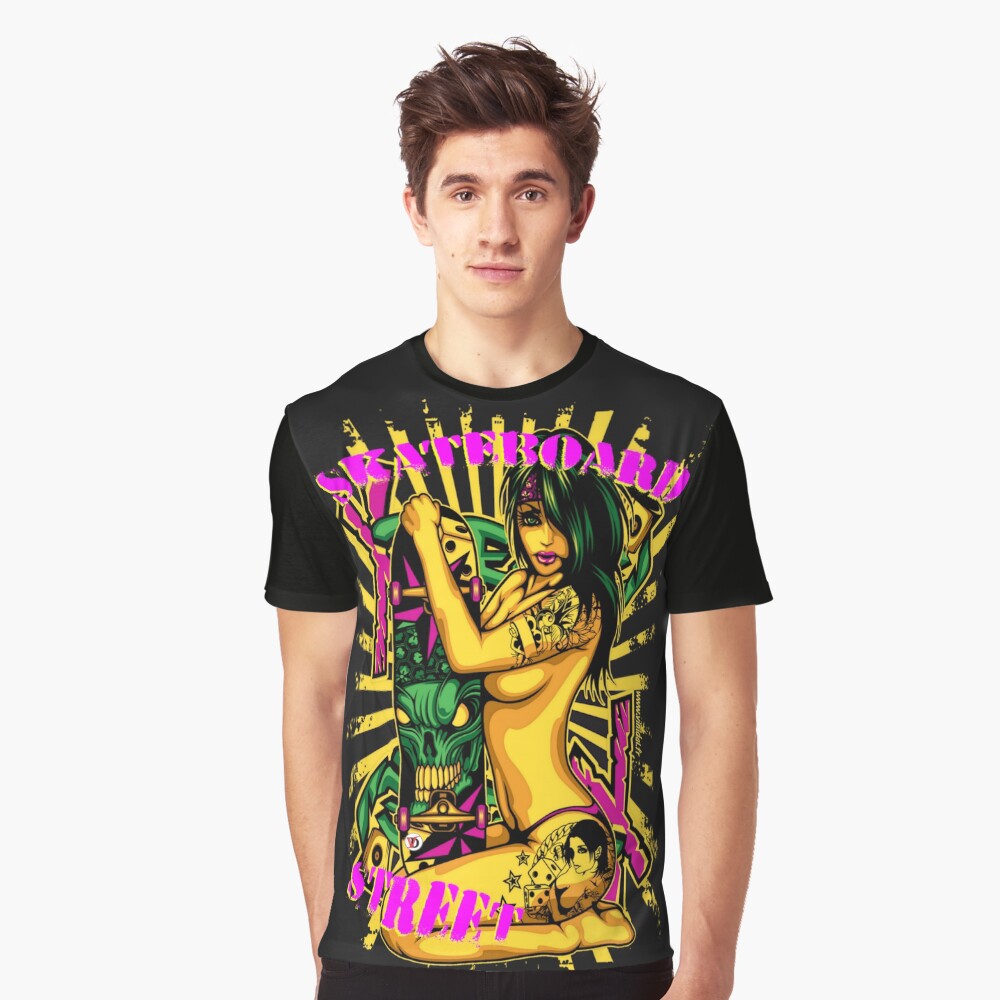 Aperçu de l'œuvre T-shirt graphique créée et vendue par Vinidal.