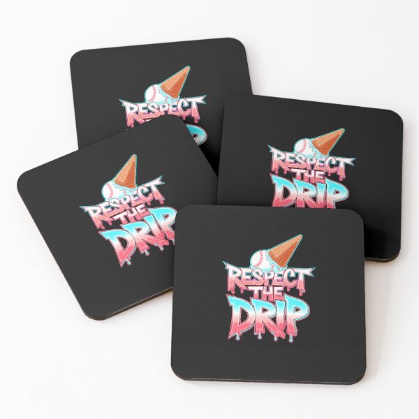 Item preview, Respect The Drip Baseball Ice Cream Cone Cool Men Women Kids designed and sold by diyoor.
