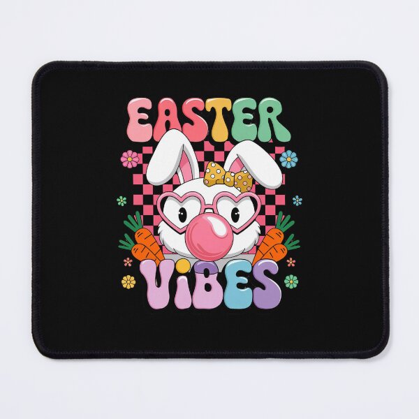 Item preview, Retro Groovy Easter Vibes Bunny Checkered For Womens Girls designed and sold by diyoor.