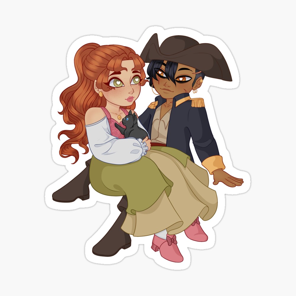 The Pirates, The Princess, and the Cat  Photographic Print