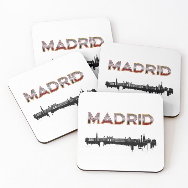 Item preview, Madrid – Modern Skyline Colors  Premium Cool Trendy Best Gift designed and sold by Imaginarium of Chaos falcon88 .