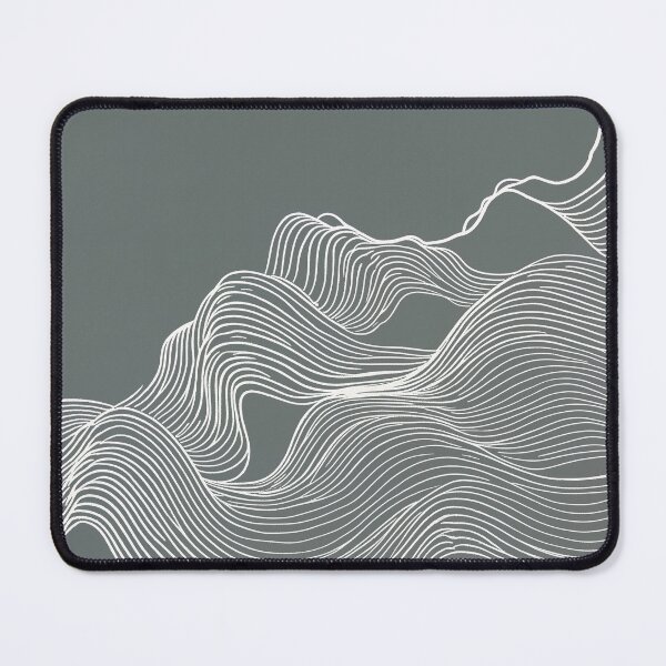Item preview, Minimalist Line Art – Abstract Mountain Landscape designed and sold by D-a-y-d-r-e-a-m.