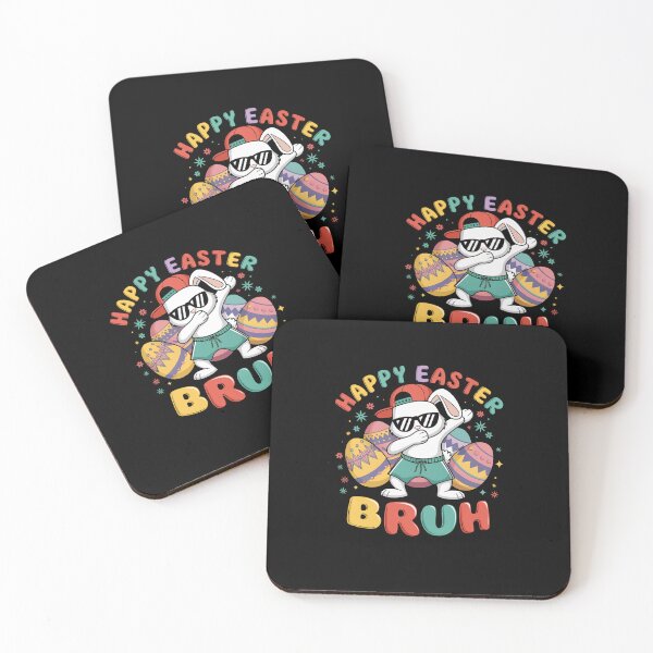 Item preview, Bruh Dabbing Rabbit Bunny Happy Easter Day Egg Boys Kids  designed and sold by diyoor.