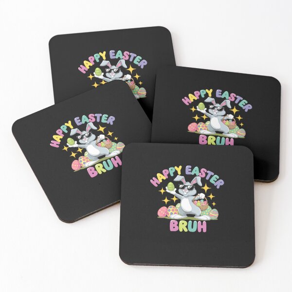 Item preview, Bruh Dabbing Rabbit Bunny Happy Easter Day Egg Boys Kids designed and sold by diyoor.