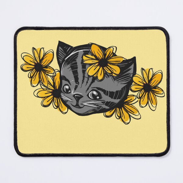 Item preview, Daisy Grey Cat designed and sold by FrictionMaxxing.