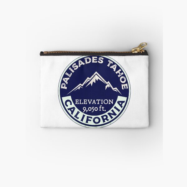Item preview, Palisades Tahoe Skiing Ski Mountains Skier Squaw Valley California designed and sold by DESTINATIONS DECAL.