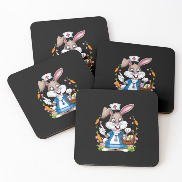 Item preview, Bunny Nurse Easter Day Stethoscope Rabbit  designed and sold by diyoor.