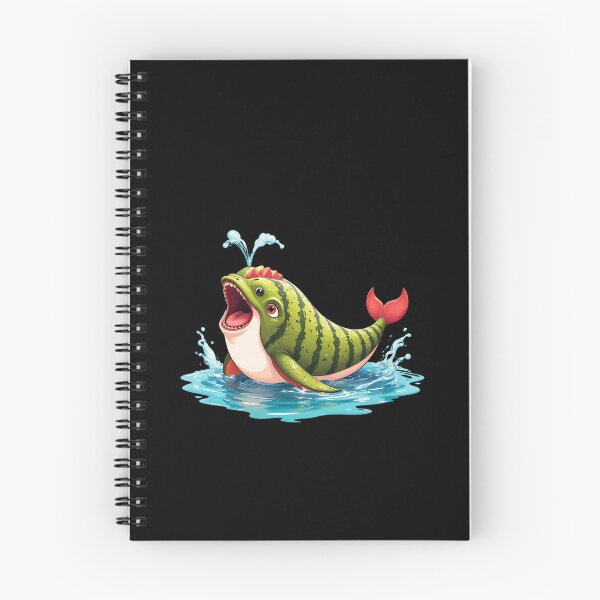 Artikelvorschau, Lustiger Kawaii Wassermelonenwal entworfen und verkauft von Itsheartshop.