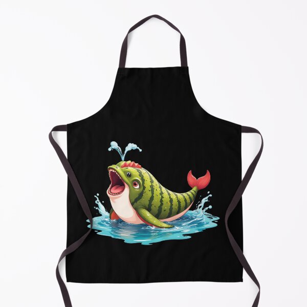Artikelvorschau, Lustiger Kawaii Wassermelonenwal entworfen und verkauft von Itsheartshop.