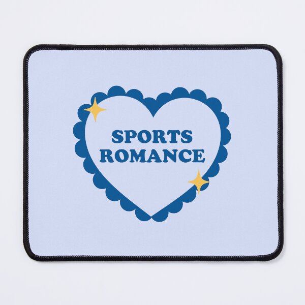 Item preview, sports romance blue heart designed and sold by catdiasart.