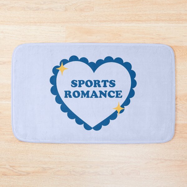 Artikelvorschau, sports romance blue heart entworfen und verkauft von catdiasart.