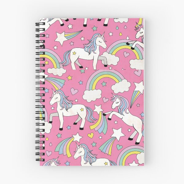 Item preview, Unicorn & Rainbows Pattern In Pink designed and sold by Masonixem.