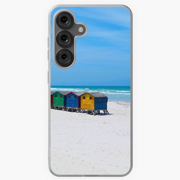 Item preview, Colorful Beach Huts designed and sold by Ashley Beckton.