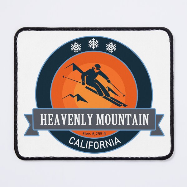 Item preview, Heavenly Mountain California Skiing Badge designed and sold by Wanderful-roads.