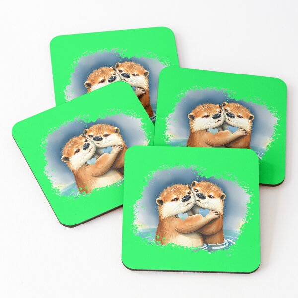 Item preview, Cute Otter Mom Hugs designed and sold by TestudoDesign.