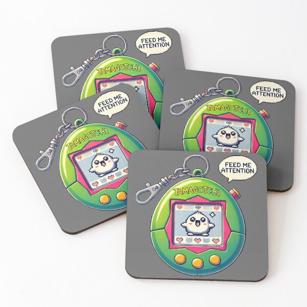Item preview, Feed Me Attention - Tamagotchi designed and sold by TSQ.