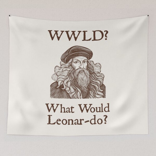 Item preview, What Would Leonardo Da Vinci Do? designed and sold by eldram.