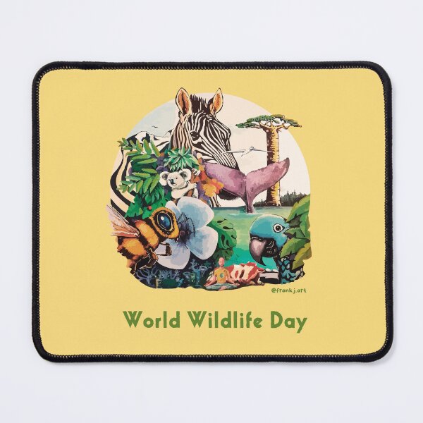 Item preview, World Wildlife Day designed and sold by Frank J. Art.