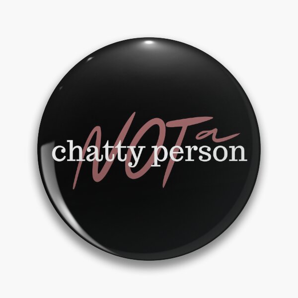 Item preview, NOT a chatty person designed and sold by JNowakowsky.